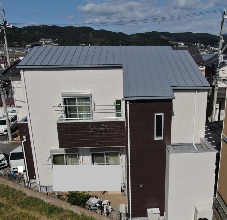 和歌山市　F様邸　施工事例<br>累計口コミ数 100件超えの塗装工事専門店<br>【外壁塗装 和歌山市 エースペイント】✨