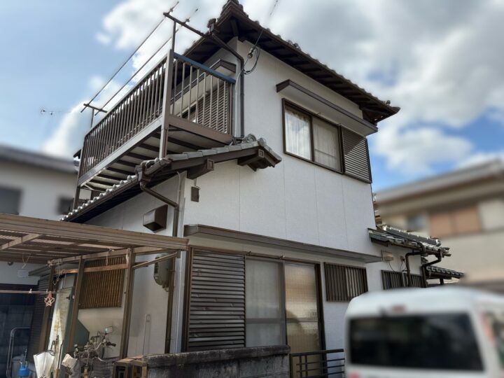 【和歌山市】N様邸<br>『温かみのあるグレージュの外壁で、光り輝くように綺麗な仕上がりに…✧₊°』
