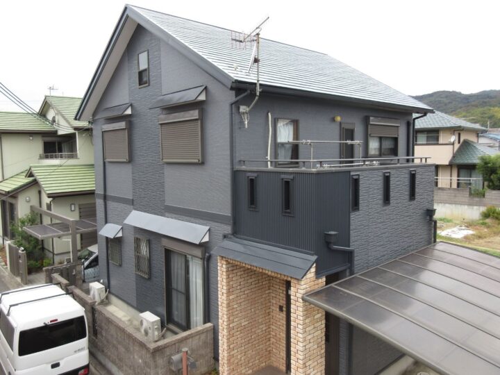 【和歌山市】　K様邸<br>『グレーで統一されたお色がスタイリッシュで素敵な仕上がりに…✧₊°』