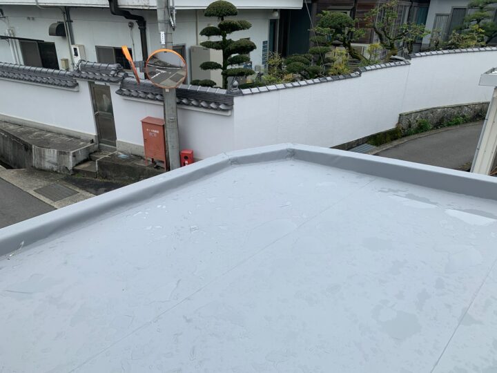 【岩出市】　F様邸<br>『塩ビシート防水で防水性に優れた素敵な仕上がりに…✧₊°』