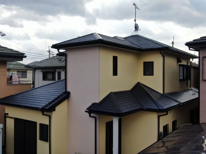 【和歌山市】　H様邸<br>『柔らかなクリームイエローの外壁にピンクのアクセント部が際立つ素敵なお家に…✧』