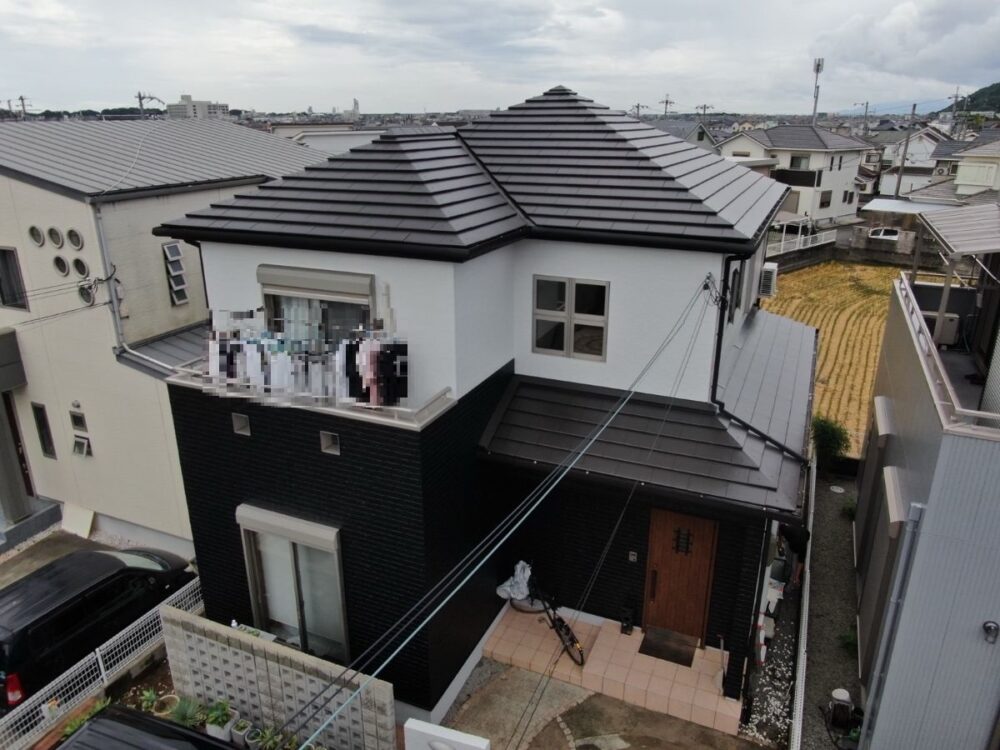 【和歌山市】K様邸　塗り替えリフォームの事例をご紹介！ <br>累計口コミ数 100件超えの塗装工事・防水工事専門店<br>【外壁塗装 和歌山市 エースペイント】 ✨