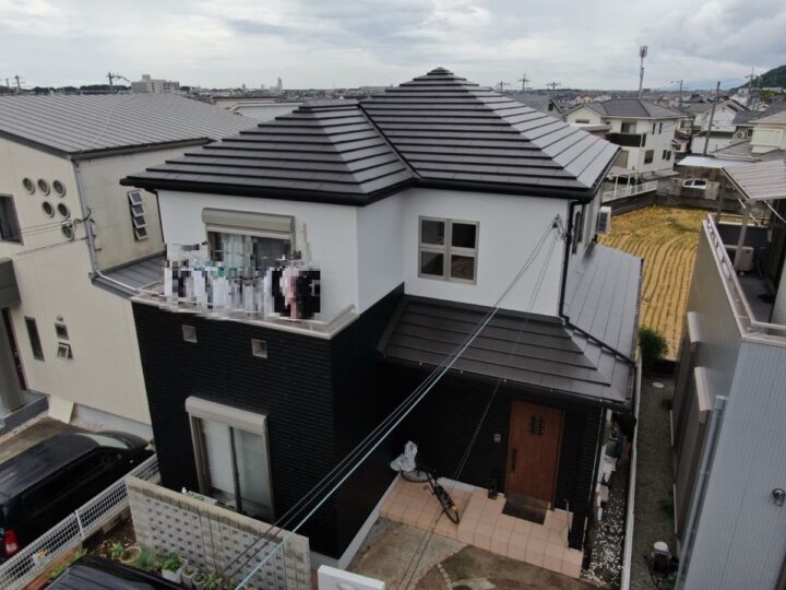 【和歌山市】K様邸　塗り替えリフォームの事例をご紹介！ <br>累計口コミ数 100件超えの塗装工事・防水工事専門店<br>【外壁塗装 和歌山市 エースペイント】 ✨