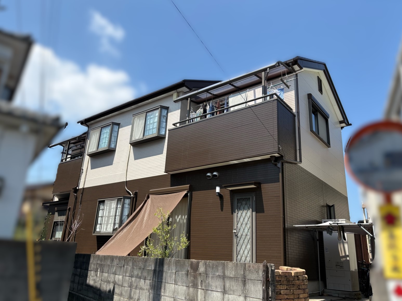 【和歌山市】W様邸『1階と2階で明るさの違うブラウン系の色で、重厚感のある落ち着いた風合いの仕上がりに…✧₊°』