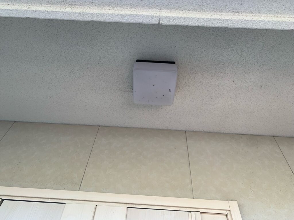 外壁塗装 屋根塗装 紀の川市 I様邸 軒天施工前
