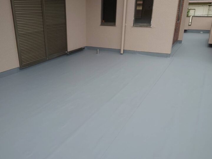 【有田市】　Ｅ様邸<br>『塩ビシート防水で防水性に優れた素敵な仕上がりに…✧₊°』