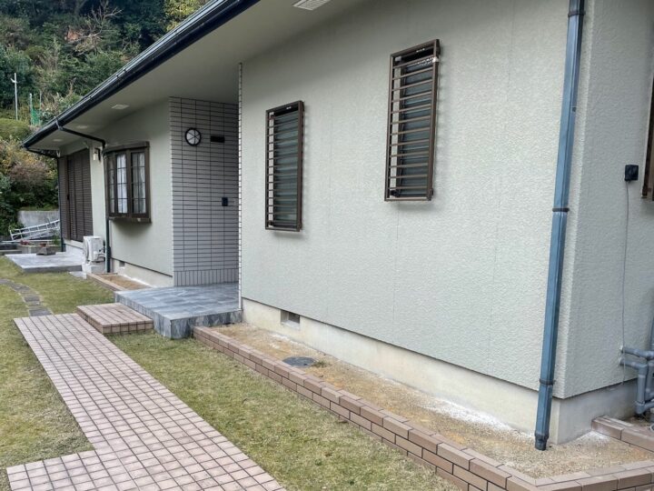 【紀の川市】　U様邸<br>『外壁の元の色を活かした艶なしのこだわりある塗装で新築のような仕上がりに…✧』