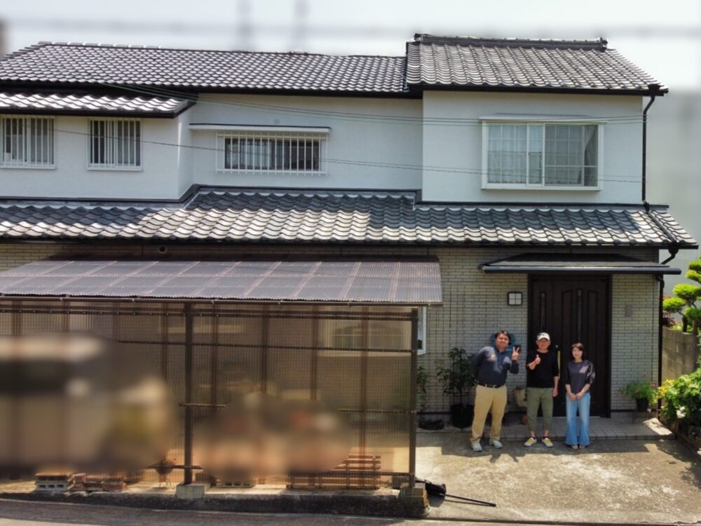 和歌山市　N様邸の塗り替えリフォーム事例をご紹介！<br>累計口コミ数 100件超えの塗装工事・防水工事専門店<br>【外壁塗装 和歌山市 エースペイント】 ✨