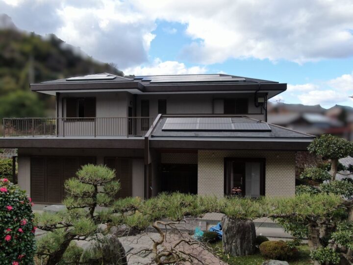 【海南市】O様邸　外壁塗装・付帯部塗装工事