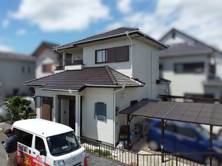 【紀の川市】N様邸　外壁塗装・屋根塗装工事