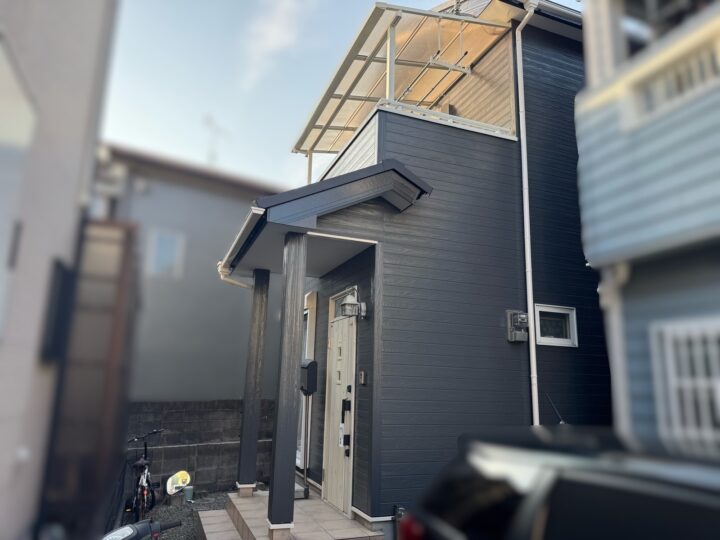 【和歌山市】U様邸　外壁塗装・屋根カバー工事