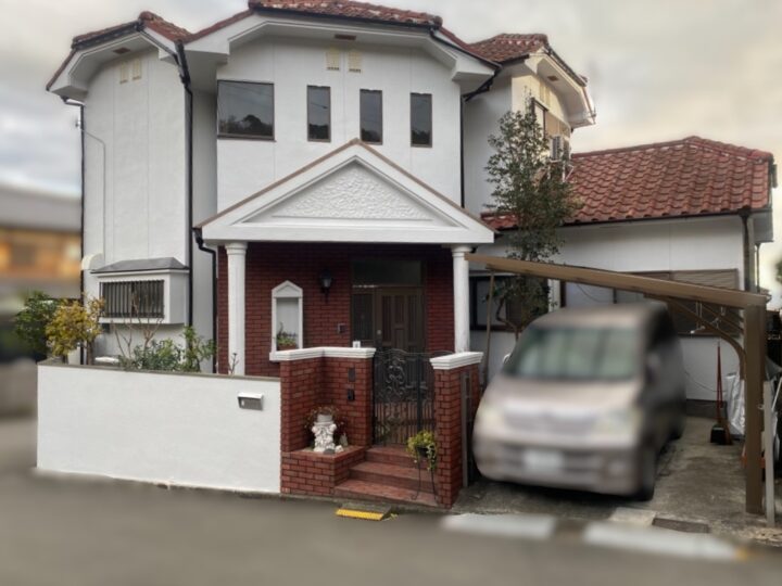 【和歌山市】M様邸　外壁塗装工事
