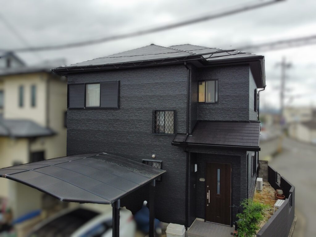 外壁塗装 屋根塗装 和歌山市 S様邸外壁施工後の写真