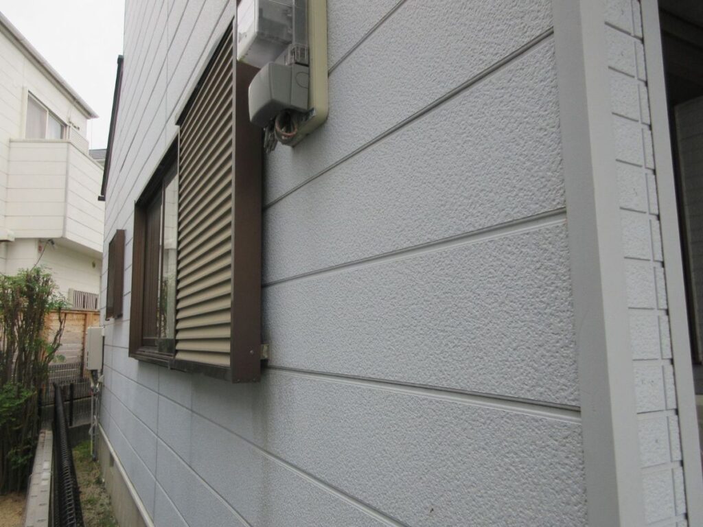 外壁塗装 屋根塗装 岩出市 M様邸 外壁 施工前1