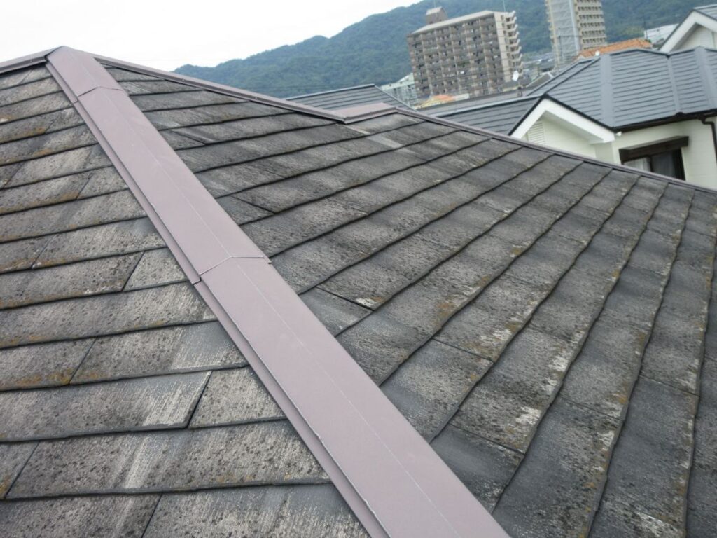 外壁塗装 屋根塗装 岩出市 M様邸 屋根 施工前