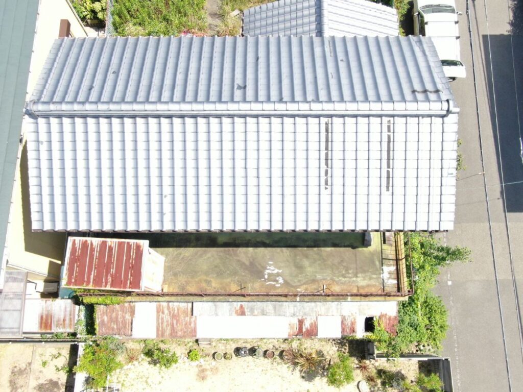 外壁塗装 屋根塗装 大阪府泉南郡 M様邸 屋根