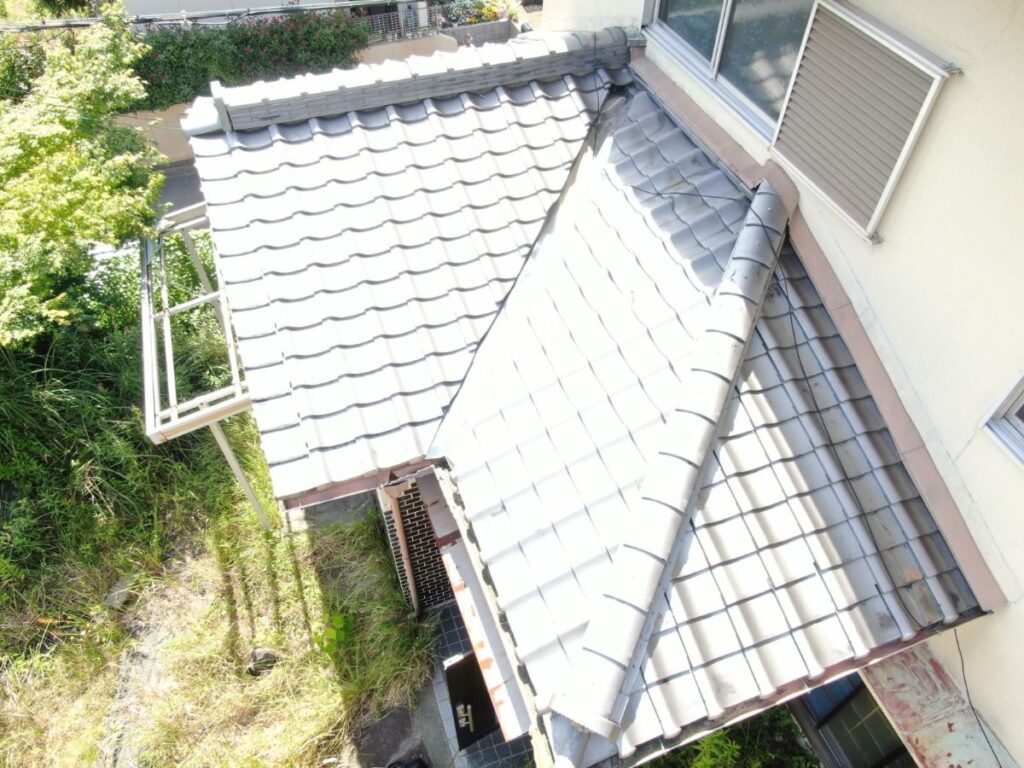 外壁塗装 屋根塗装 大阪府泉南郡 M様邸 下屋根