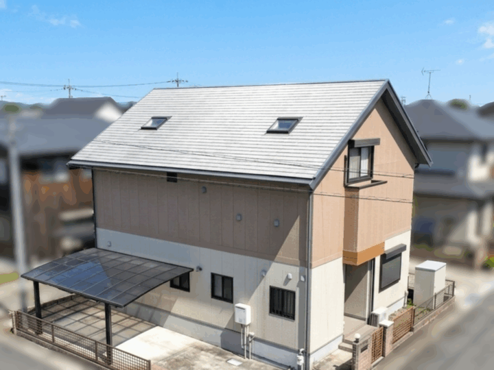 【大阪府阪南市】N様邸　外壁・屋根塗装工事