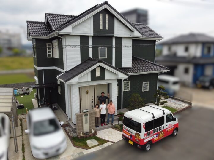 【紀の川市】I様邸　外壁塗装・屋根塗装・付帯部塗装工事