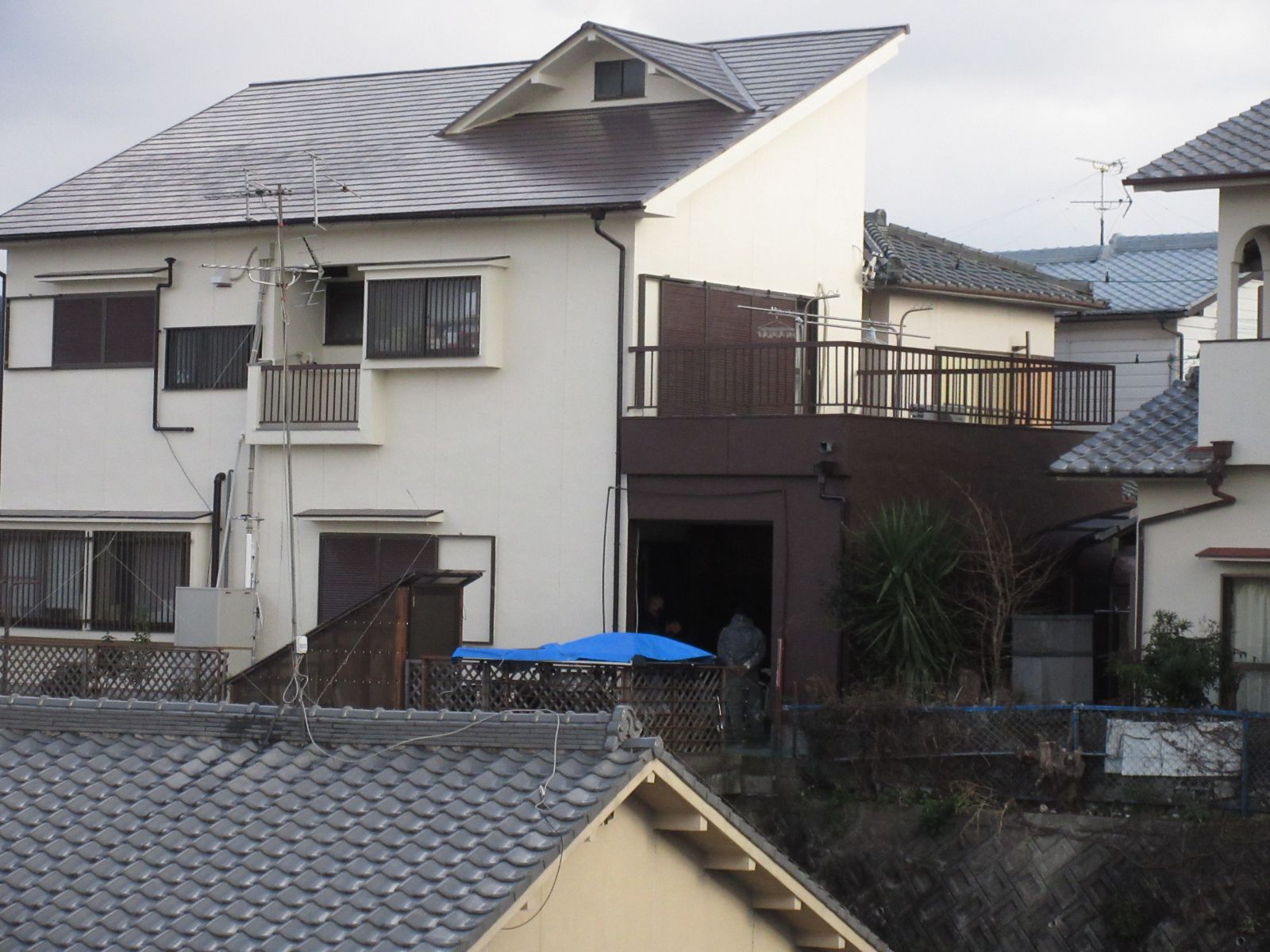 泉南市 K様邸 外壁・屋根塗装工事 『最も耐候性の高い最高級塗料で先々まで安心☆』