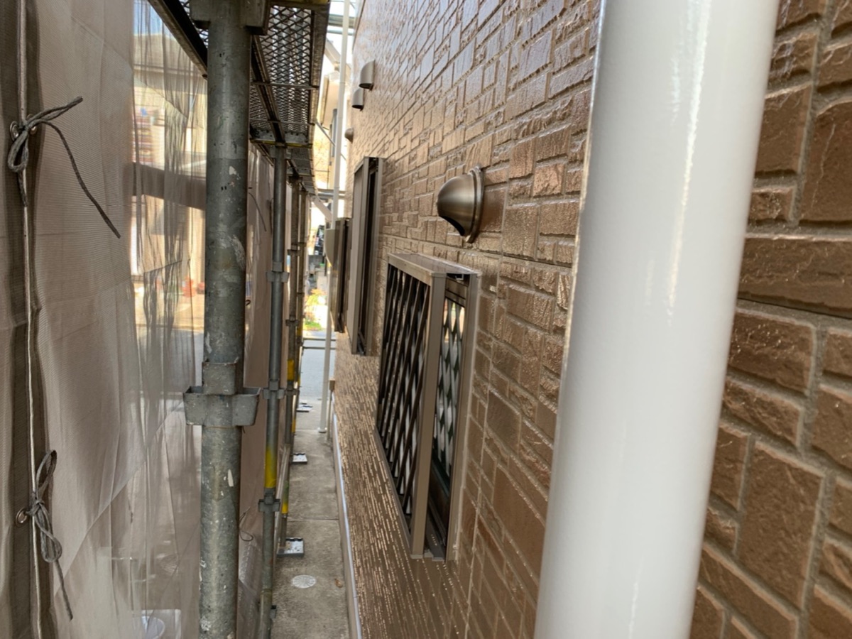 【和歌山市】 T様邸 外壁塗装工事<br>『レンガ調の外壁アクセントを活かしたクリヤー塗装で洋瓦が目を引く新築の様な仕上がりに…✧₊°』20