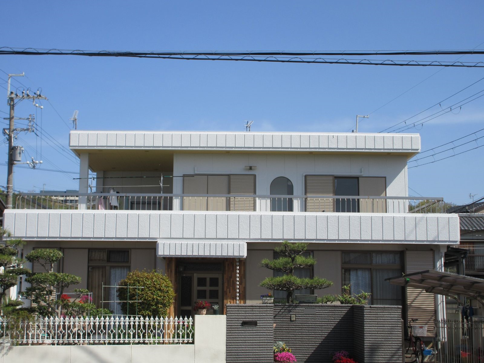 和歌山市*大谷 E様邸 外壁塗装・防水工事 『雨漏りや深刻な被害も改善し住みよい暮らしが、、☆』