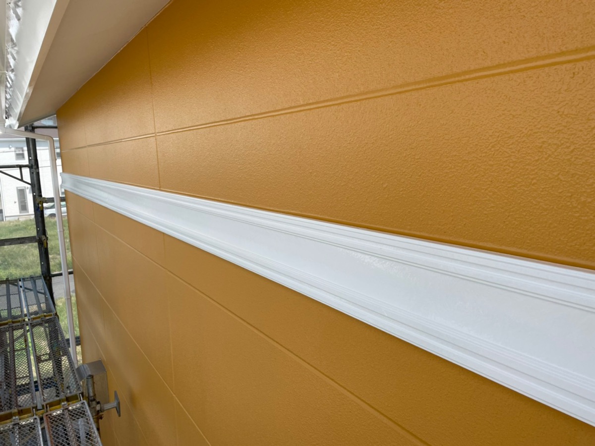 【和歌山市】外壁塗装・U様邸<br>『紫外線による色褪せを抑止し思い出のあるオレンジの外壁にこだわった明るい印象のお家に…✧₊°』　　　　　　　　　　　　　　　　12
