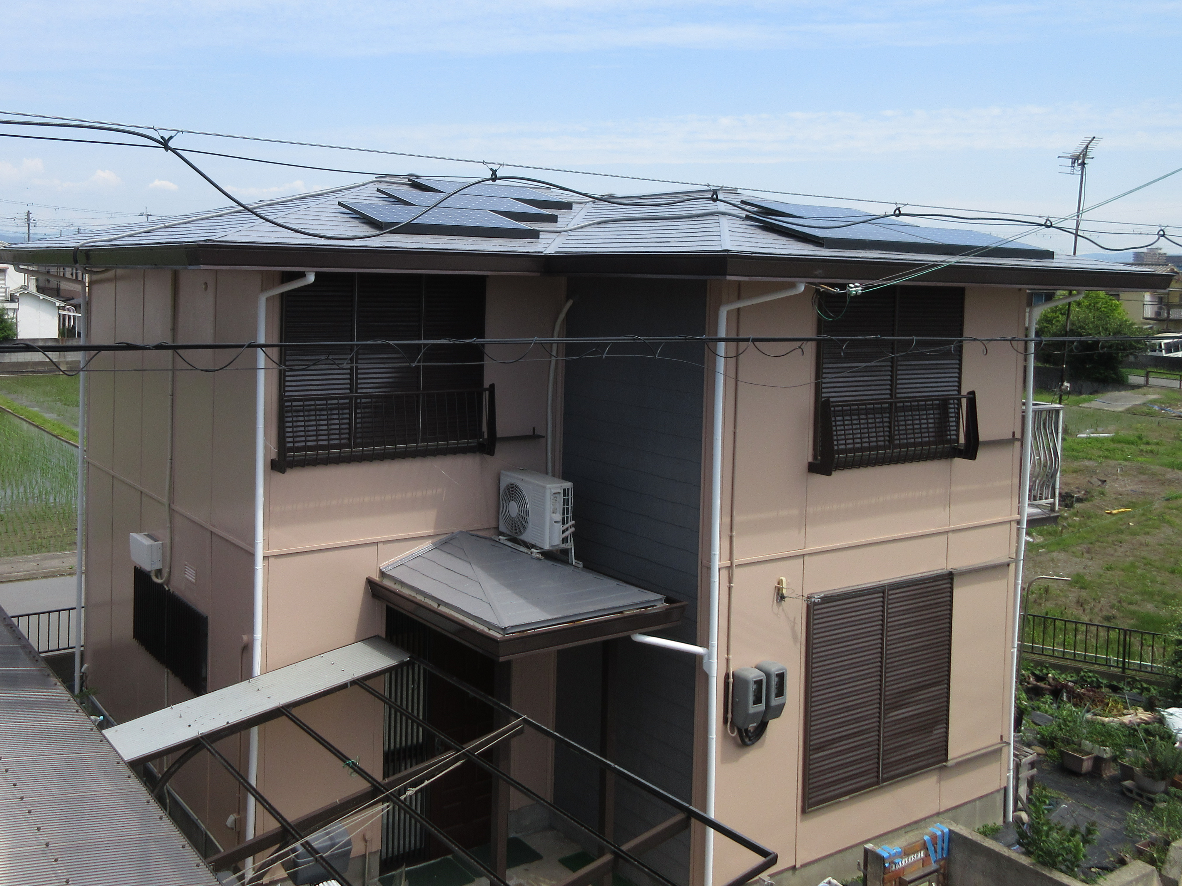 【和歌山市】T様邸 外壁・屋根塗装工事<br>『モダンに大変身♫新築のような美しさ✦』