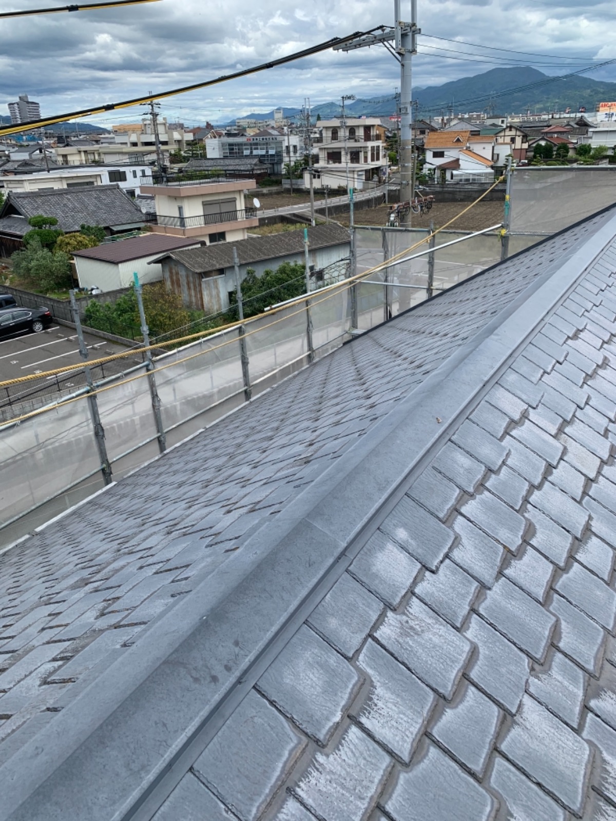 【岩出市】 I様邸 外壁・屋根塗装工事<br>『ライトグレーが上品でシックな仕上がりに♫』9