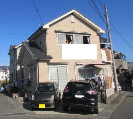 【岩出市】N様邸　外壁塗装・屋根塗装<br>『コーラルピンクの外壁にホワイトの付帯部が印象的な可愛らしい素敵なお家に…✧₊°』1