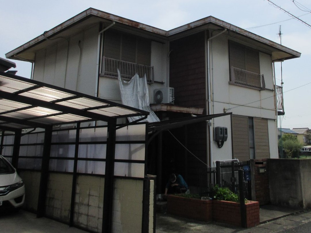 【和歌山市】T様邸 外壁・屋根塗装工事<br>『モダンに大変身♫新築のような美しさ✦』1