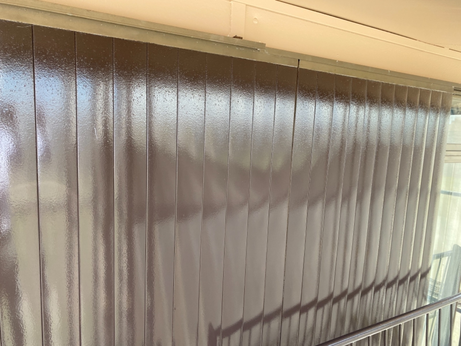 【和歌山市】Ｔ様邸　外壁・屋根塗装工事<br>『ピンクベージュの外壁でモダンに大変身した新築のような仕上がりに…✧₊°』インテグラルコート塗布18