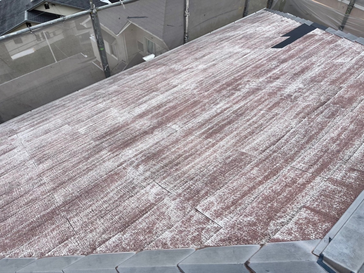 【橋本市】　Y様邸<br>『グレーのスレート屋根が引き立つ落ち着いたクリームの外壁で新築の様な仕上がりに…✧』13