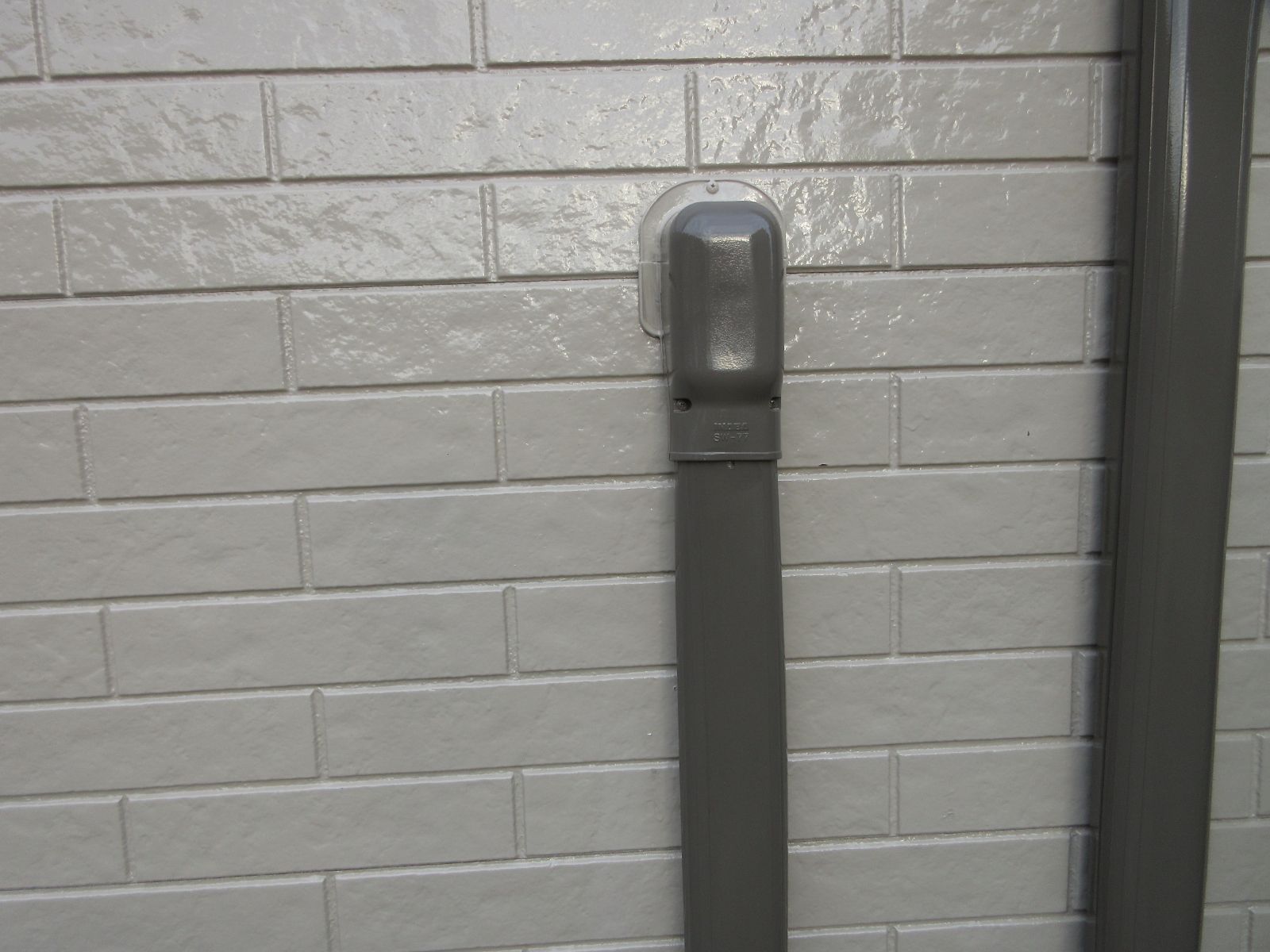 【和歌山市】　M様邸<br>『重厚感あるベージュの外壁に落ち着いたブラウンの付帯部が素敵な仕上がりに…』インテグラルコート塗布12