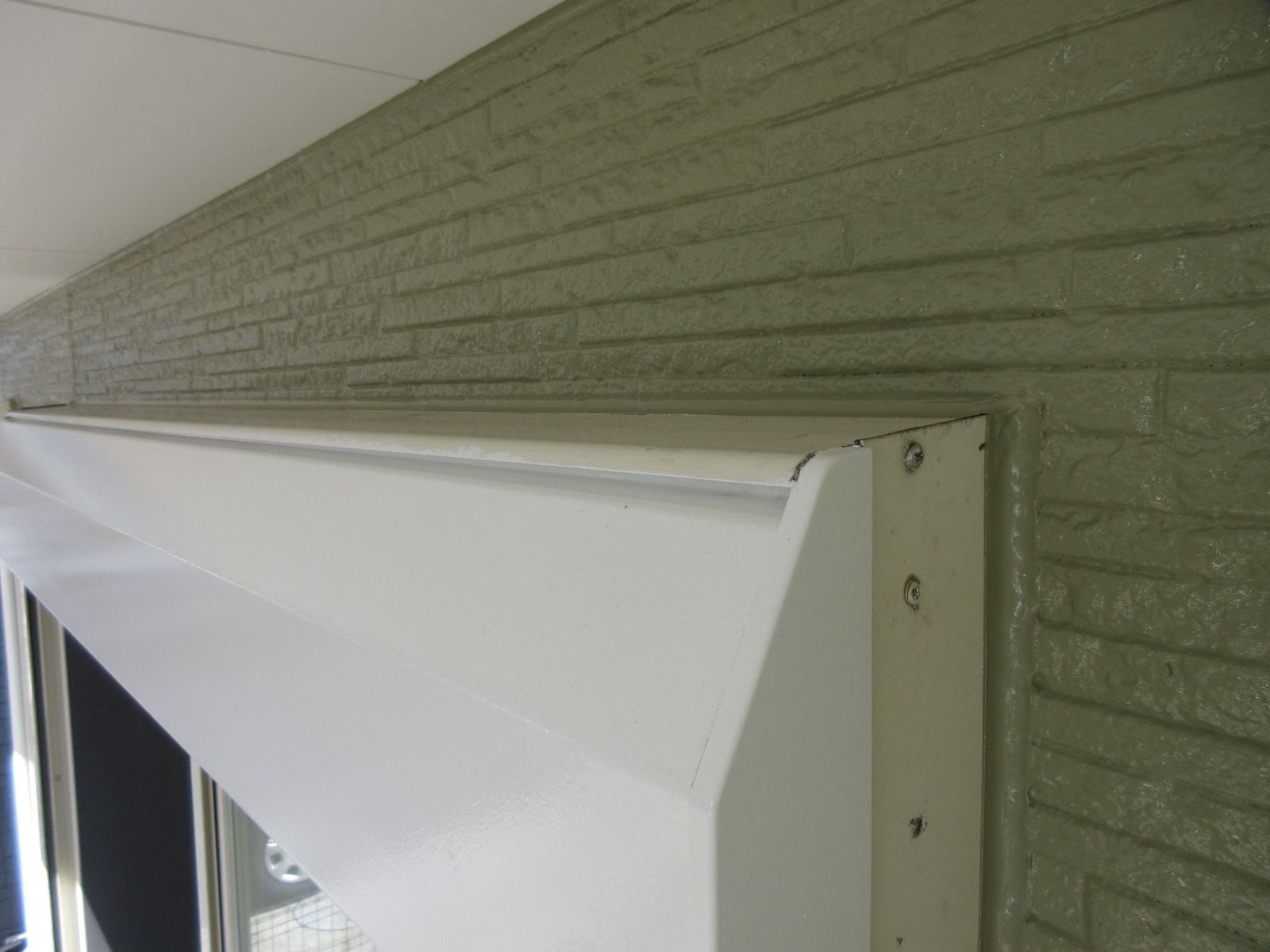 【和歌山市】　T様邸<br>『ドア・屋根と統一感を持たせたライトグリーンの外壁で優しい雰囲気溢れる仕上がりに✨』インテグラルコート塗布18