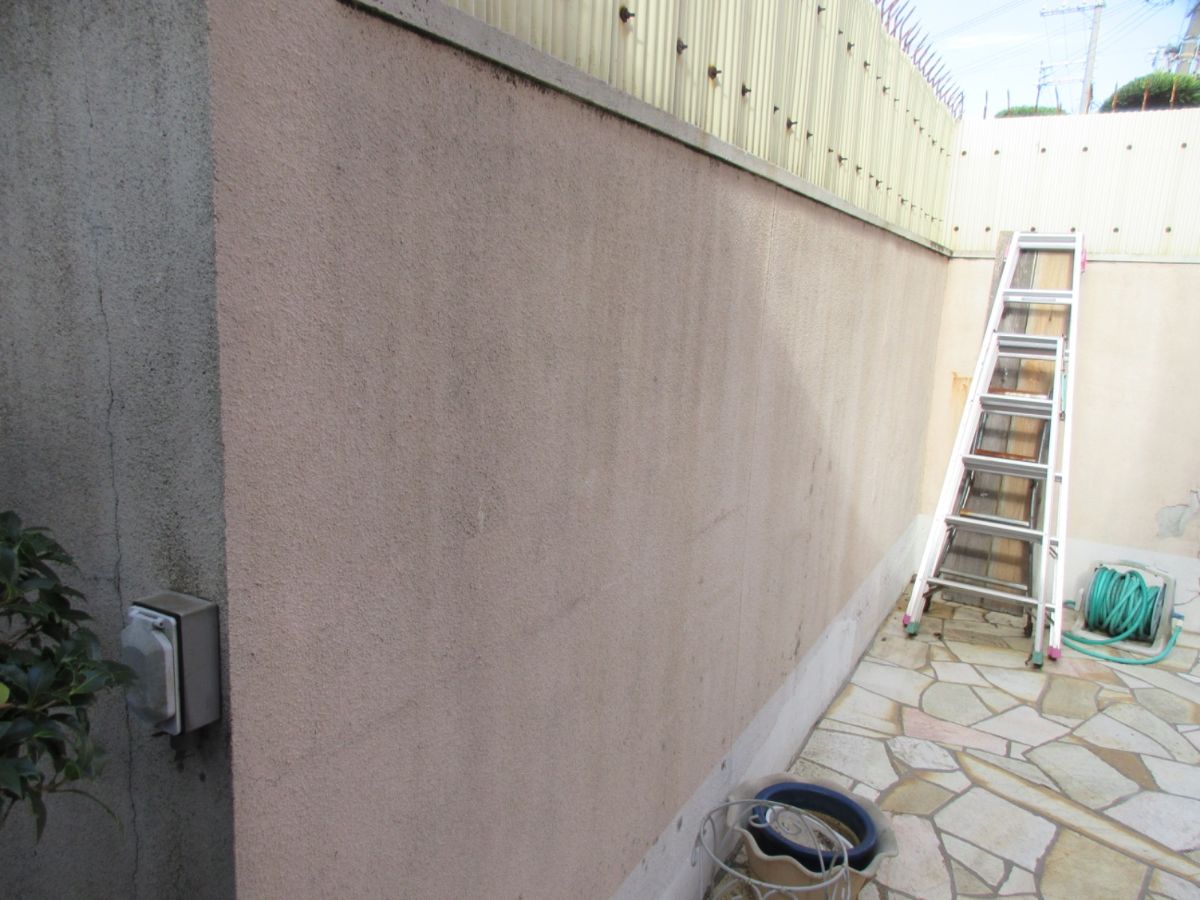 【和歌山市】 U様邸<br>『こだわりのローズピンクの擁壁が可愛らしい素敵な仕上がりに…✧₊°』3