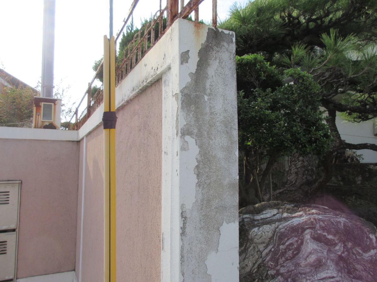 【和歌山市】　Ｕ様邸<br>『こだわりのローズピンクの擁壁が可愛らしい素敵な仕上がりに…✧₊°』5