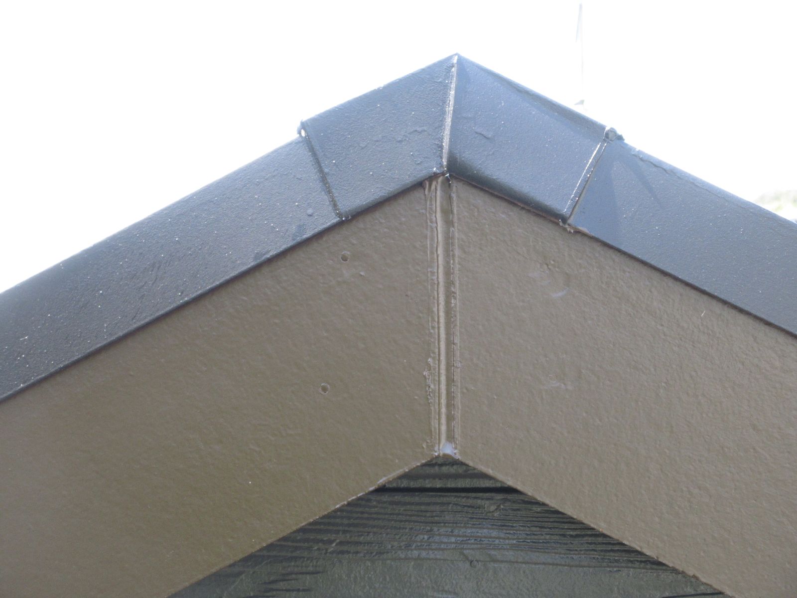 【和歌山市】　M様邸<br>『ダークグレーの重厚感ある外壁と全てを３分艶にまとめ高級感漂う仕上がりに…✧₊°』ウルトラTOP塗布8