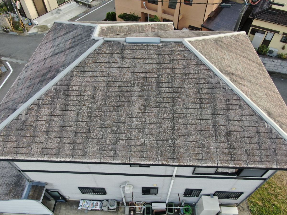 【紀の川市】　U様邸<br>『セピアブラウンの外壁にエコブラウンの屋根が重厚感ある仕上がりに…✧₊°』インテグラルコート塗布3