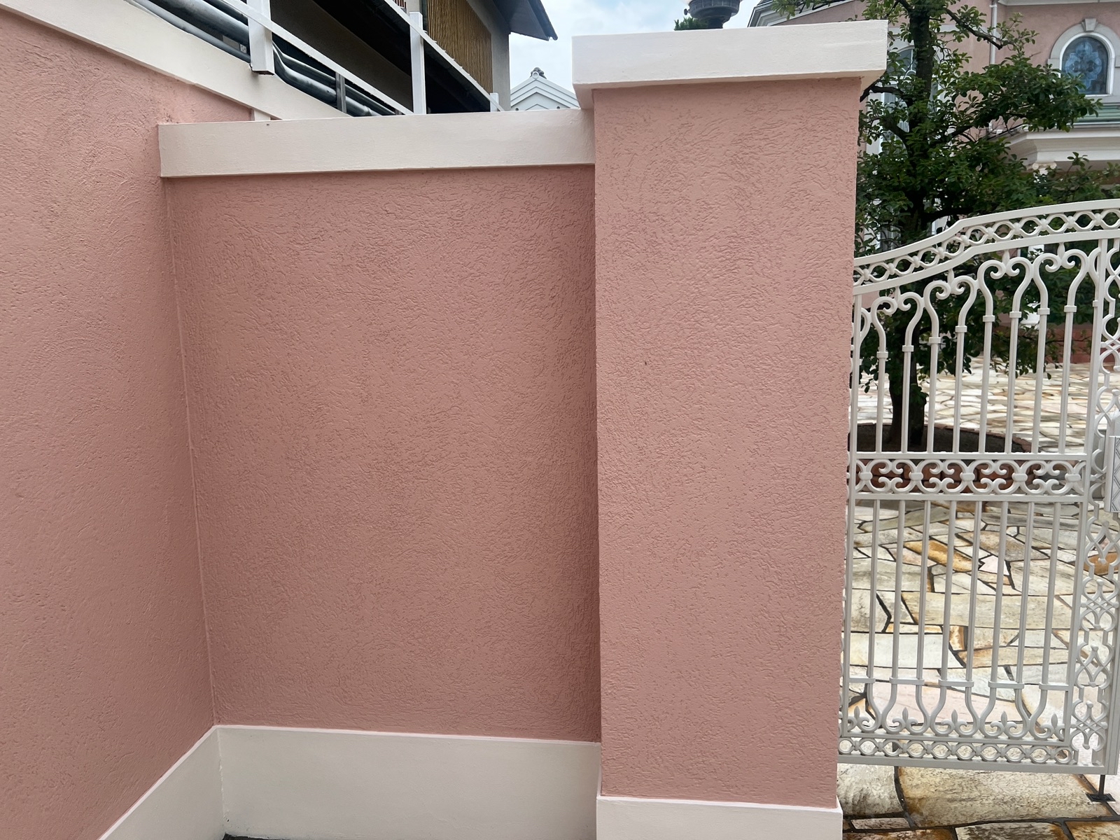 【和歌山市】 U様邸<br>『こだわりのローズピンクの擁壁が可愛らしい素敵な仕上がりに…✧₊°』14