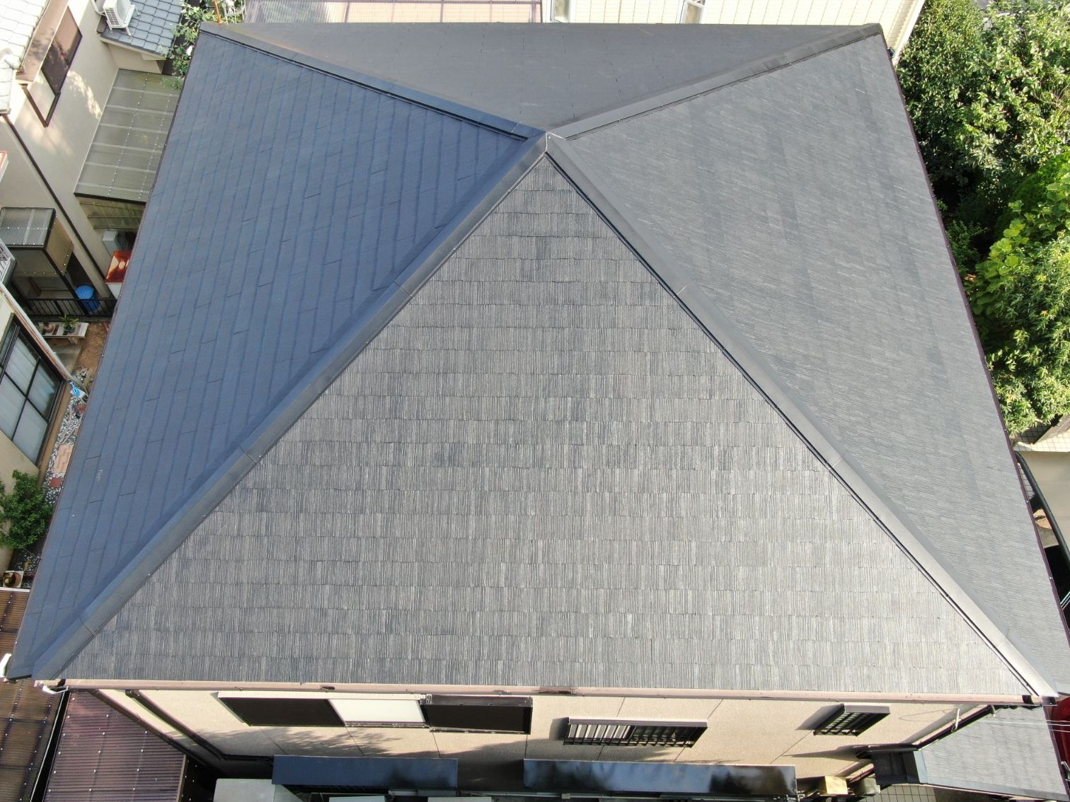 【和歌山市】　O様邸<br>『モスグレージュの外壁にブラックの屋根が落ち着いた印象の素敵な仕上がりに…✧₊°』4