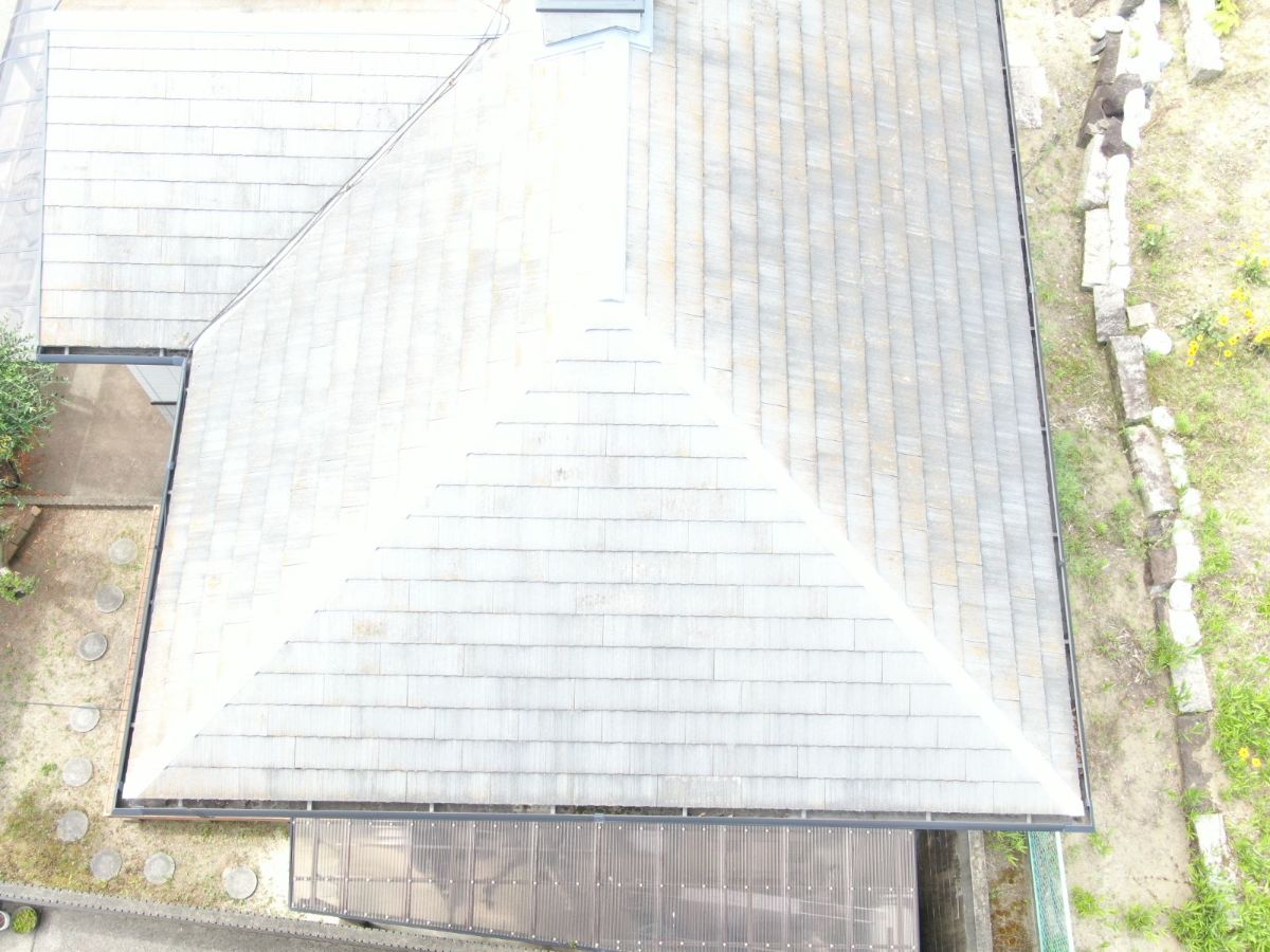 【和歌山市】　I様邸<br>『グレージュカラーで合わせた外壁にダークグレーの屋根が重厚感溢れる素敵な仕上がりに…✧₊°』5