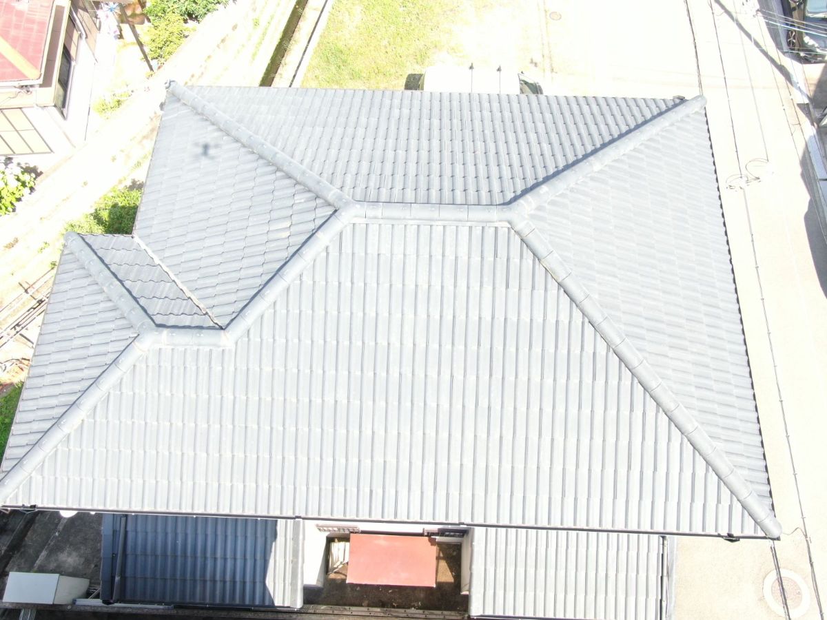 【和歌山市】　N様邸<br>『シャモアベージュの外壁にダークグレーの屋根がおしゃれで素敵な仕上がりに…✧₊°』3