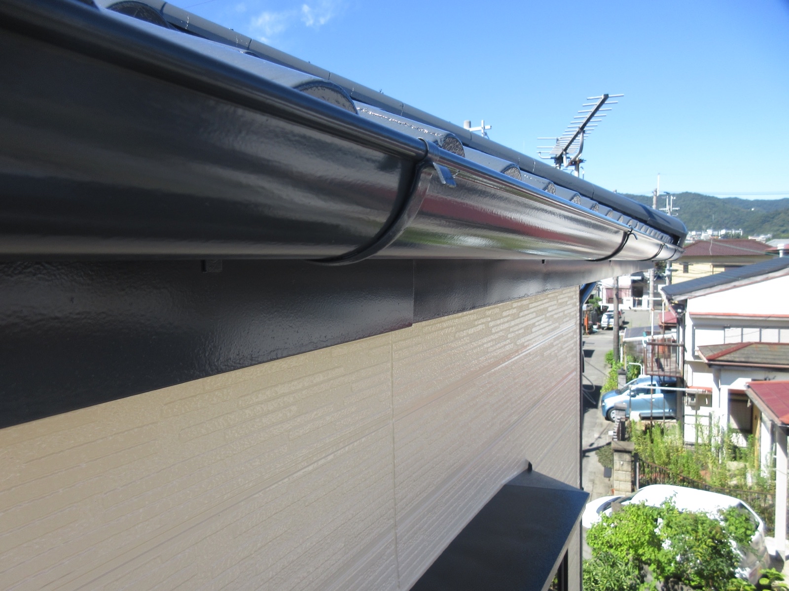 【和歌山市】　N様邸<br>『シャモアベージュの外壁にダークグレーの屋根がおしゃれで素敵な仕上がりに…✧₊°』8