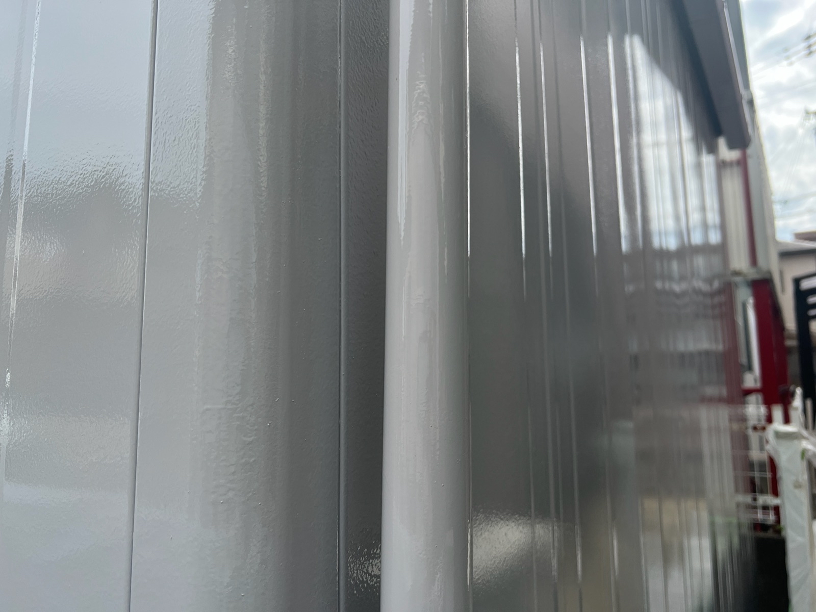 【和歌山市】　M様邸<br>『ライトグレーで統一されたガレージがスタイリッシュで素敵な仕上がりに…✧₊°』16