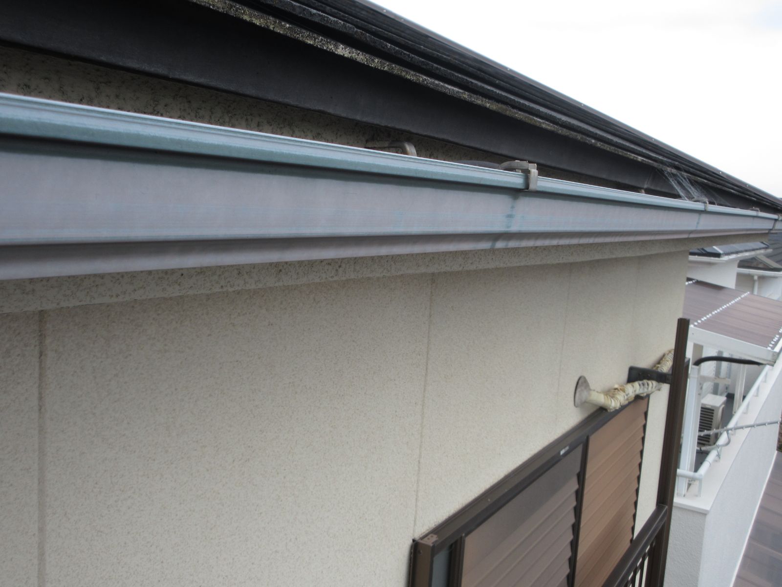 【和歌山市】　D様邸<br>『ダークグレーの外壁にブラックの屋根が重厚感溢れる素敵な仕上がりに…✧₊°』インテグラルコート塗布13