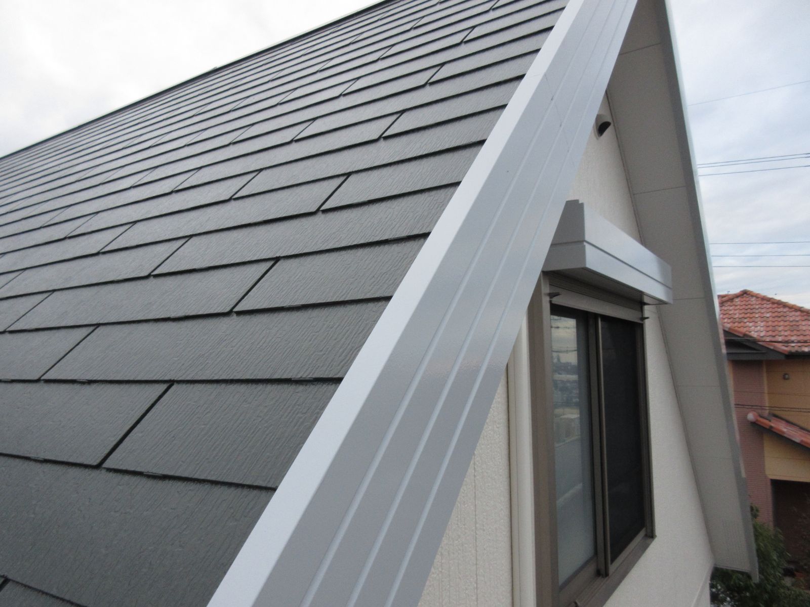 【和歌山市】　K様邸<br>『グレージュの外壁にグリーンの屋根が美しく新築のように素敵な仕上がりに…✧₊°』インテグラルコート塗布16