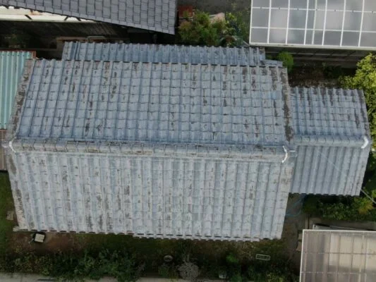 【岩出市】　U様邸<br>『グリーンの外壁にグレーの屋根が落ち着いた印象の素敵な仕上がりに…✧₊°』3