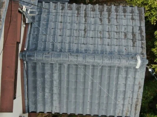 【岩出市】　U様邸<br>『グリーンの外壁にグレーの屋根が落ち着いた印象の素敵な仕上がりに…✧₊°』5