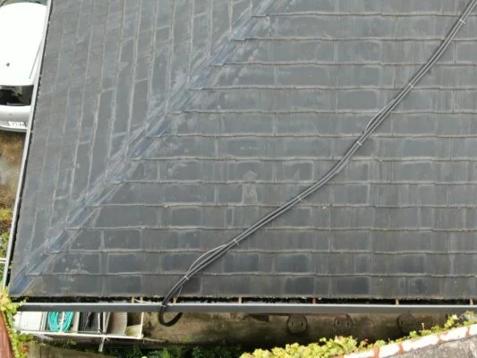 【海草郡】　T様邸<br>『キャメルベージュの外壁にブラックの屋根が温もり溢れる素敵な仕上がりに…✧₊°』ウルトラTOP塗布5